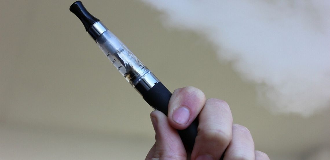 an e-cigarette